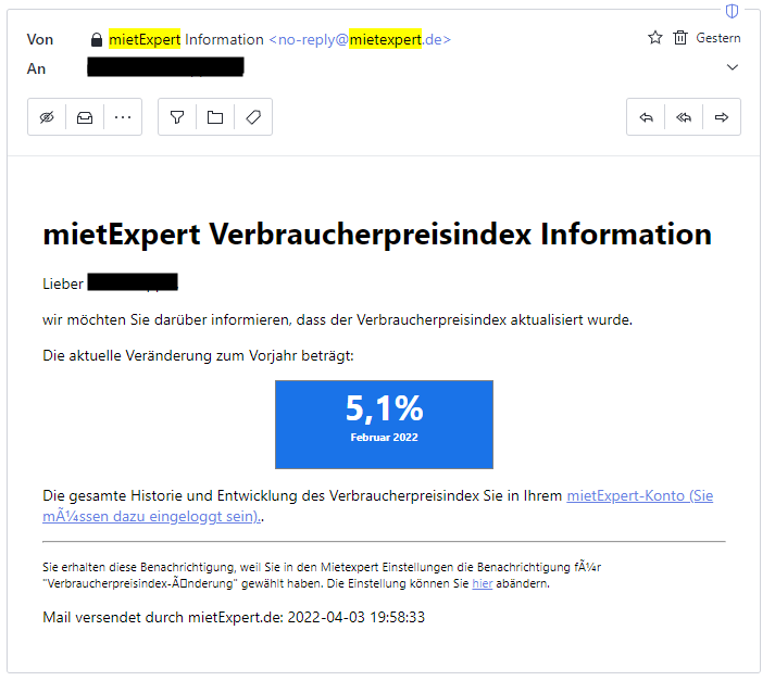 MietExpert Funktionen